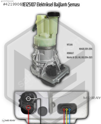 Nissan NV400 Elektrikli Direksiyon Pompası