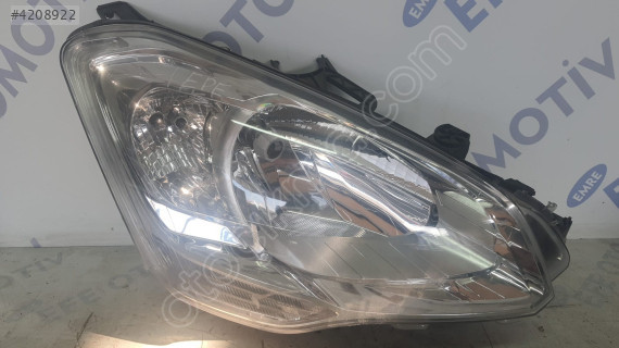 peugeot partner tepe sağ-sol far (depo marka) (adet-son fiyat)