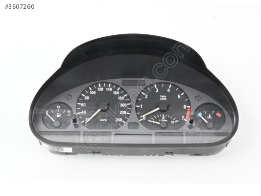 BMW E46 Benzin Gösterge Paneli Km Saati Kadran Garantili Orijinal