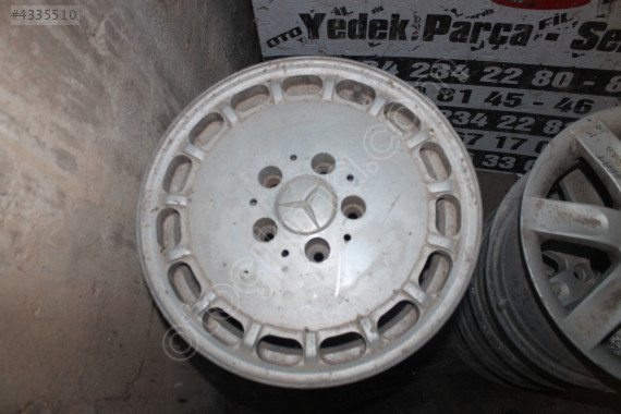 MERCEDES 15 JANT 5 BİJON JANT