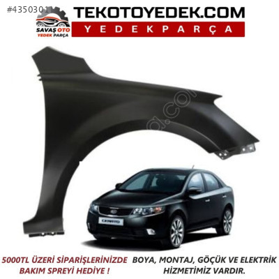 CERATO ÖN DELİKLİ ÇAMURLUK SAĞ SOL 2009 VE ÜZERİ / KAMPANYA