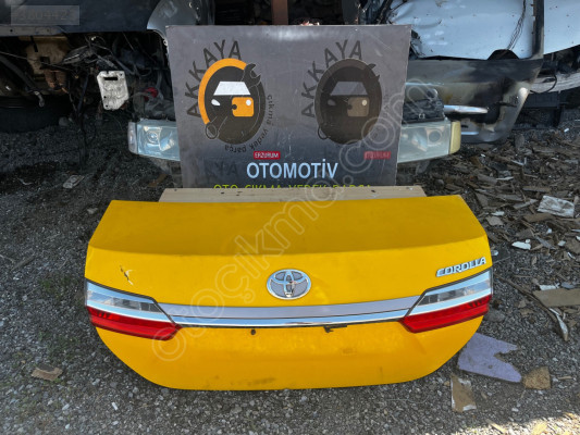 Toyota Corolla Bagaj Kapağı Hatasız Orjinal Çıkma