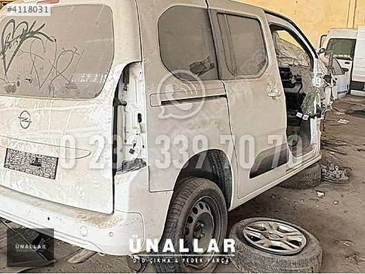 2018 OPEL COMBO SAĞ ARKA ÇAMURLUK | ÜNALLAR OTO ÇIKMA |