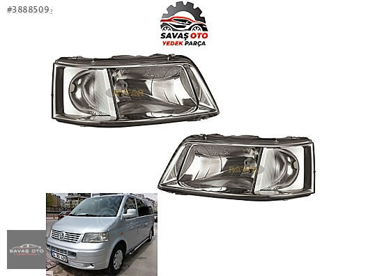 TRANSPORTER T5 ÖN FAR SAĞ SOL 2003+ ADET FİYAT