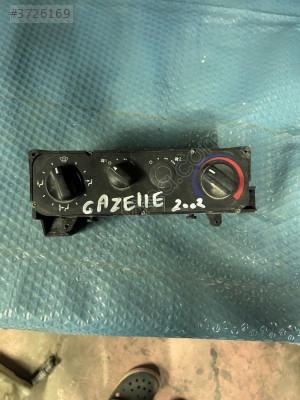 2002 GAZELLE KALORİFER KONTROL PANELİ