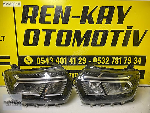 260602287R 260101613R DACİA DUSTER 2 SAĞ SOL FAR ORJ RENKAY OTO