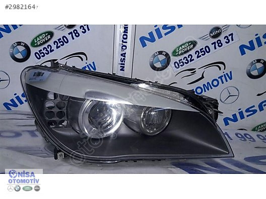 BMW 7 SERİSİ F01 KASA DİNAMİK MAKYAJSIZ XENON ADAPTİFLİ SAĞ FAR