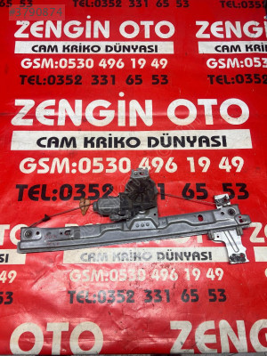 Peugeot 207 Sağ Ön Cam Krikosu Motorlu