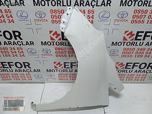 TOYOTA VERSO SOL ÖN ÇAMURLUK ÇIKMA ORİJİNAL PARÇA 2012-2017