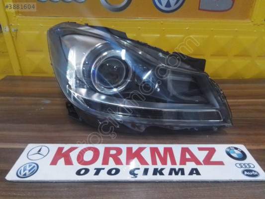 MERCEDES C SERİSİ W204 KASA SAĞ FAR 2011-2014
