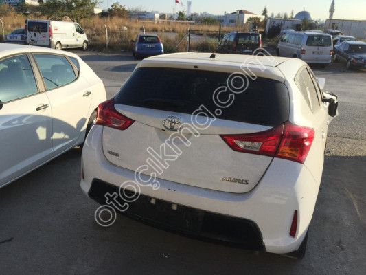 2013 VE 2018 TOYOTA AURİS KOMPLE ARKA