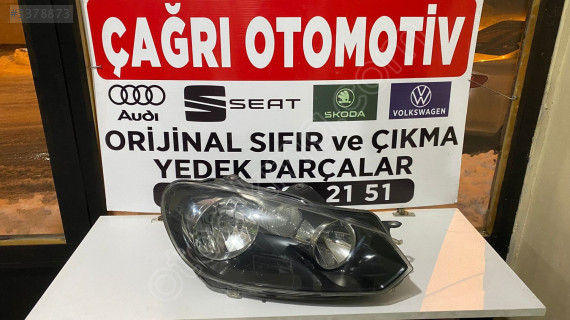 Vw Golf 6 2009 - 2012 Sağ Ön Far 5K1941006