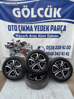 9811038280 Citroen C3 AirCross 205/60R16 Jant Lastik Takımı ORJ
