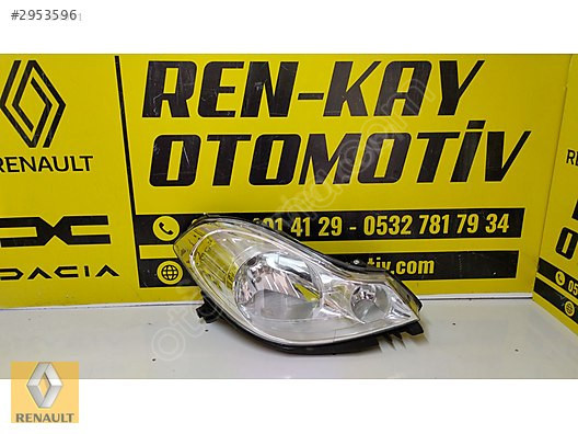 RENAULT SYMBOL THALİA SAĞ FAR ÇIKMA ORJ RENKAY OTO