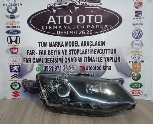 SKODA FABİA ORJİNAL ÇIKMA SAĞ SOL FAR