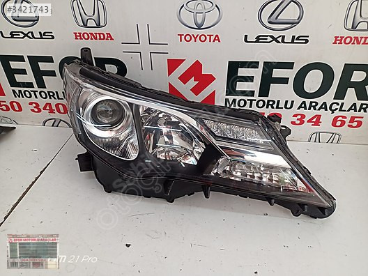 TOYOTA RAV-4 SAĞ FAR ÇIKMA ORJİNAL YEDEK PARÇA