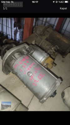 Mercedes c.220 marş dinamosu