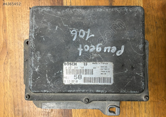 PEUGEOT 106 MOTOR BEYNI ÇEVİK OTO ÇIKMA