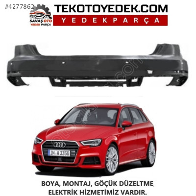 A3 S-LINE HATCHBACK ÖN TAMPON 2017 2018 2019 2020  - KAMPANYA