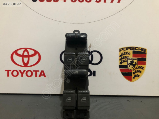 SKODA SUPER-B SOL ÖN CAM DÜĞMESİ ORJİNAL