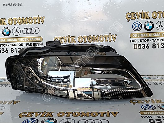 2008-2012 Audi A4 Modeli İçin Sağ Far Parçası
