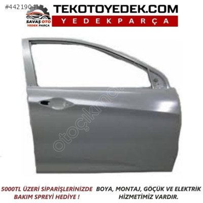 ACCENT BLUE ÖN KAPI SAĞ SOL 2011 2012 2013 2014 2015 2016 2017