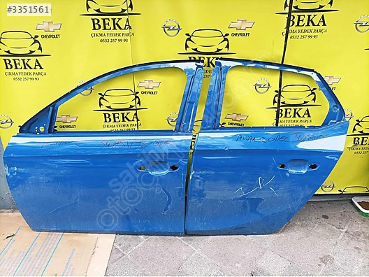 OPEL CORSA F SOL ÖN ARKA KAPI ÇIKMA ORJİNAL YEDEK PARÇA