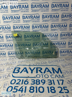 MERCEDES W116 SAĞ ÖN KAPI CAMI