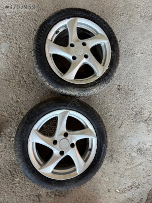 15 inç 4 × 108 Peugeot jant lastik 3 adet mevcuttur