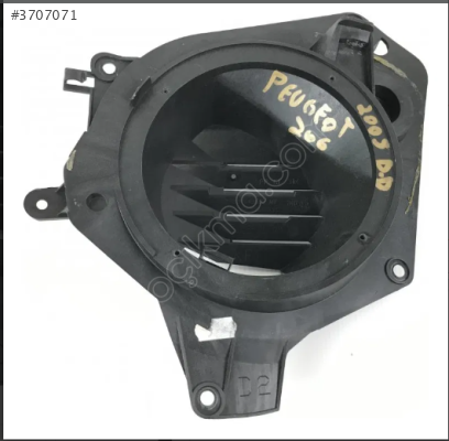 PEUGEOT HOPARLÖR KAPAĞI 206-207 2005 VE SONRASI ÇIKMA.