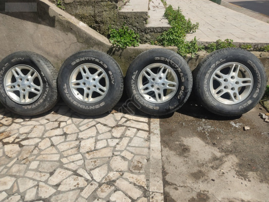 JEEP GRAND CHEROKEE 4.7 JANT TAKIMI 4 ADET 15.000 TL