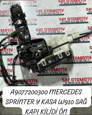 A9077200300 MERCEDES SPRİNTER Y KASA W910 SAĞ KAPI KİLİDİ ÖN