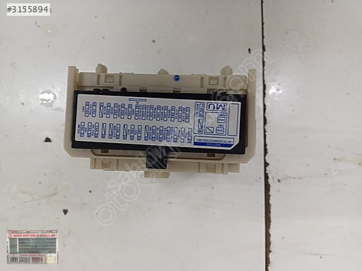 TOYOTA AVENSİS VERSO ORJİNAL SIFIR SİGORTA PANEL 10-14