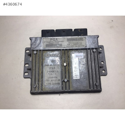 Peugeot 206 Motor Beyni 21646584-5 9645211580 9644625680-00