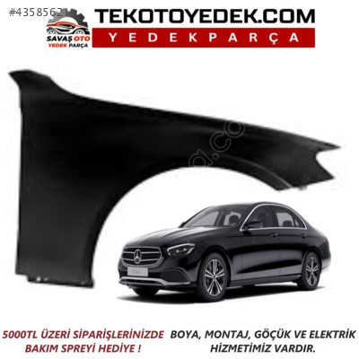 W213 ÖN ÇAMURLUK (ALÜMİNYUM) SAĞ SOL 2016 VE ÜZERİ / KAMPANYA