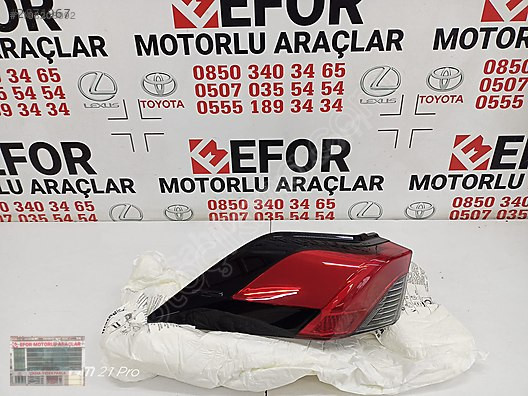 TOYOTA RAV-4 SIFIR SOL DIŞ STOP LEDLİ 20-22 OEM:81590-42032