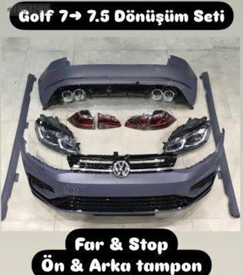 GOLF R LİNE FAR LED STOP ÖN TAMPON SET