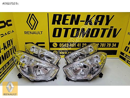 DACİA DOKKER SAĞ SOL FAR ÇIKMA YEDEK PARÇALARI RENKAY OTOMOT