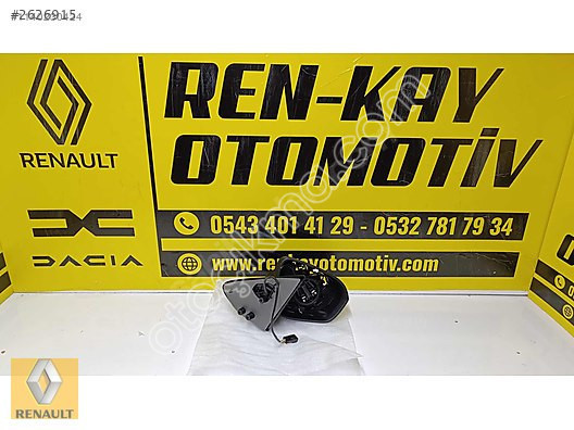 DACİA DUSTER SAĞ AYNA ELEKTİRİKLİ 2018-2023 ORJ SIFIR RENKAY