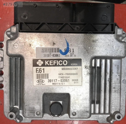 Kia Picanto 1.2 Motor Beyni / 39117-03061 / TTA2C12UH0
