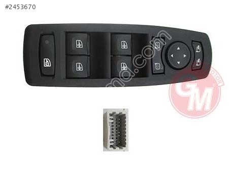254000006R  CAM KUMANDA PANELİ MEGANE III FLUENCE ÇERÇEVESİZ
