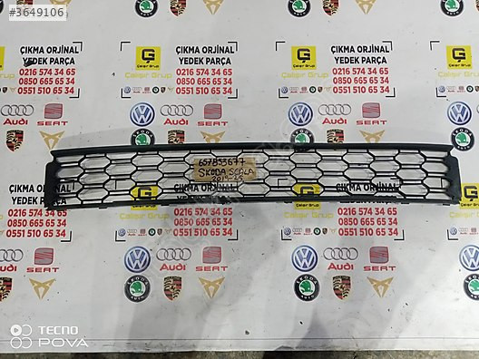 SKODA SCALA 2019- ÖN TAMPON ORTA IZGARASI OEM 657853677
