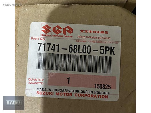 SUZUKİ SWİFT ÖN PANJUR IZGARASI (2011-2016) 71741-68L00-5PK