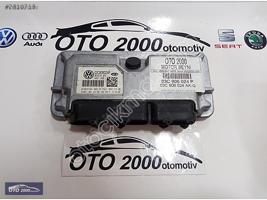 03C906024P-03C906024AK-03C906024Q BXW MOTOR BEYNİ