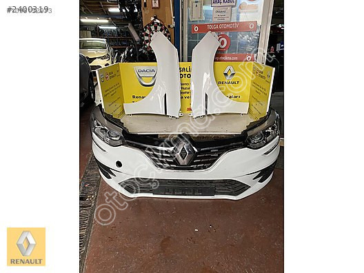 RENAULT MEGAN 4 ÇIKMA ORJİNAL 2022 BEYAZ ÖN SET