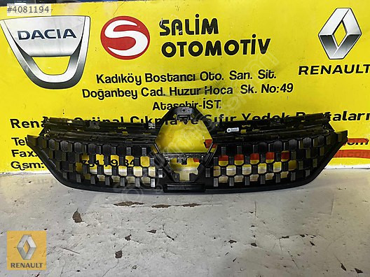 RENAULT AUSTRAL ÇIKMA ORJİNAL ÖN PANJUR VE DİĞER PARÇALARI
