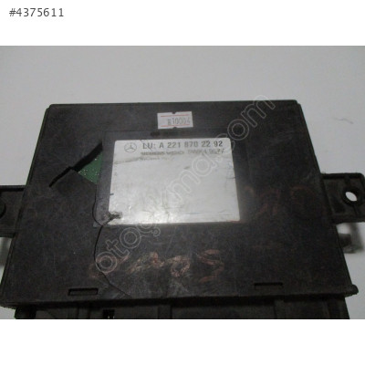 Mercedes S Sınıfı W221 Anahtarsız Giriş Kontrol Modül A2218702292