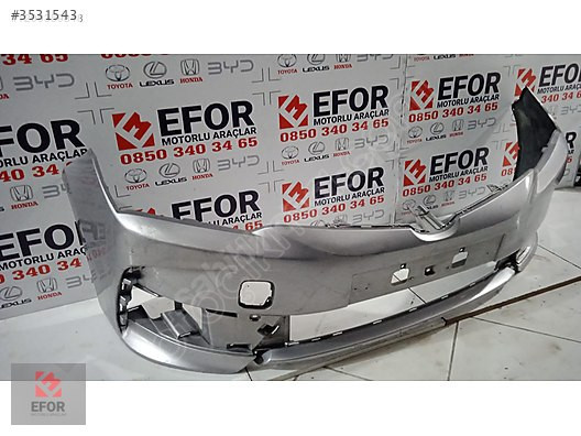 TOYOTA COROLLA ÖN TAMPON ORJİNAL ÇIKMA YEDEK PARÇA 16-18