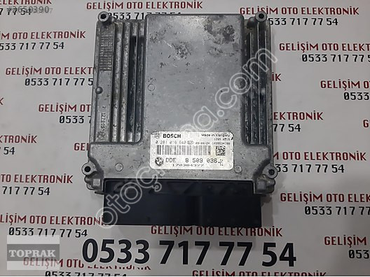 DDE8509036-01 0281016640 BMW X5 E70 3.0D MOTOR BEYNİ