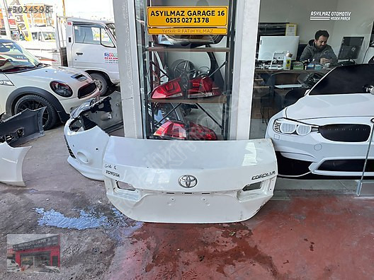 COROLLA BAGAJ KAPAĞI ORJİNAL